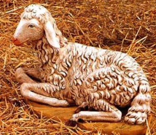 Fontanini Sheep 50" Seated, , 52340 Clearance