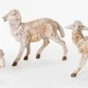Fontanini Sheep White Set/3, 7.5", , 52899 Clearance