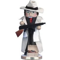 Wood^Kurt S Adler Steinbach Al Capone Nutcracker, Es1955, Steinbach. Kurt Adler