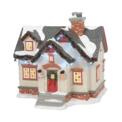 Department 56 Sv, The Peanuts House, 6007629, Snow Village, Peanuts New
