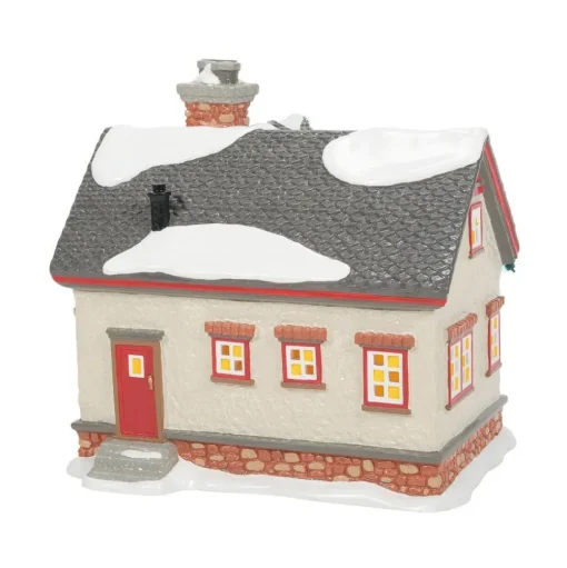 Department 56 Sv, The Peanuts House, 6007629, Snow Village, Peanuts New