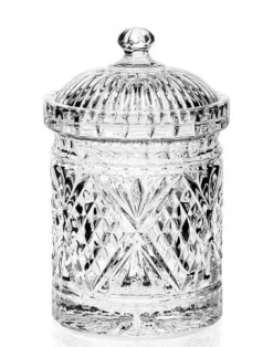 Godinger The Dublin Crystal Biscuit Barrel Fashion