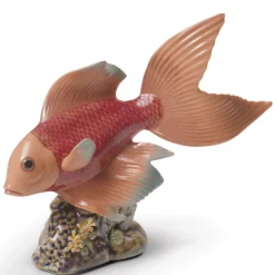 Lladro Underwater Calm (Orange), Fish Sale