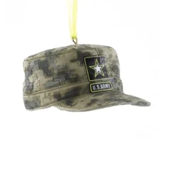 Resin^Kurt S Adler U.S. Army® Acu Cap Ornament