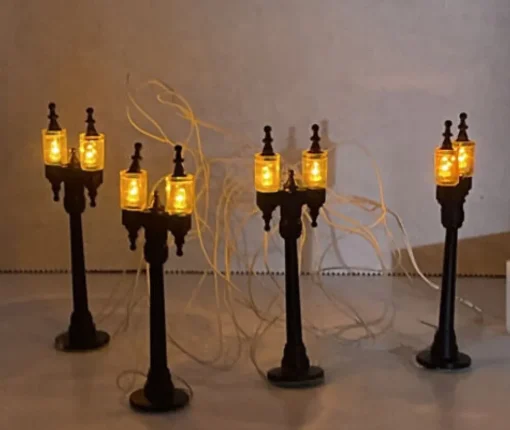 Department 56 Va, Double Street Lamps, 56.59960, Best