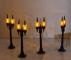 Department 56 Va, Double Street Lamps, 56.59960, Hot