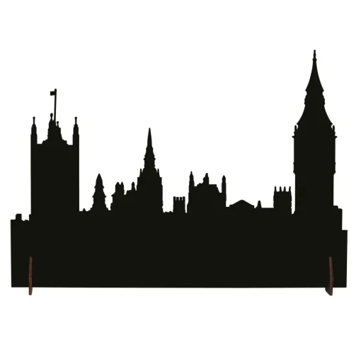 Halloween General^Department 56 Va, London City Silhouette, 6005536,
