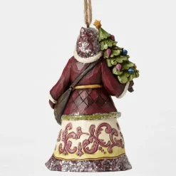 Enesco Victorian Santa With Tree Ornament Shop