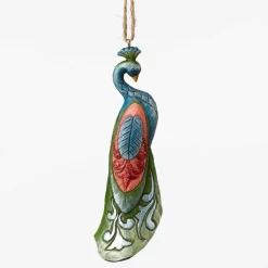 Enesco Wonderland Peacock Ornament Cheap
